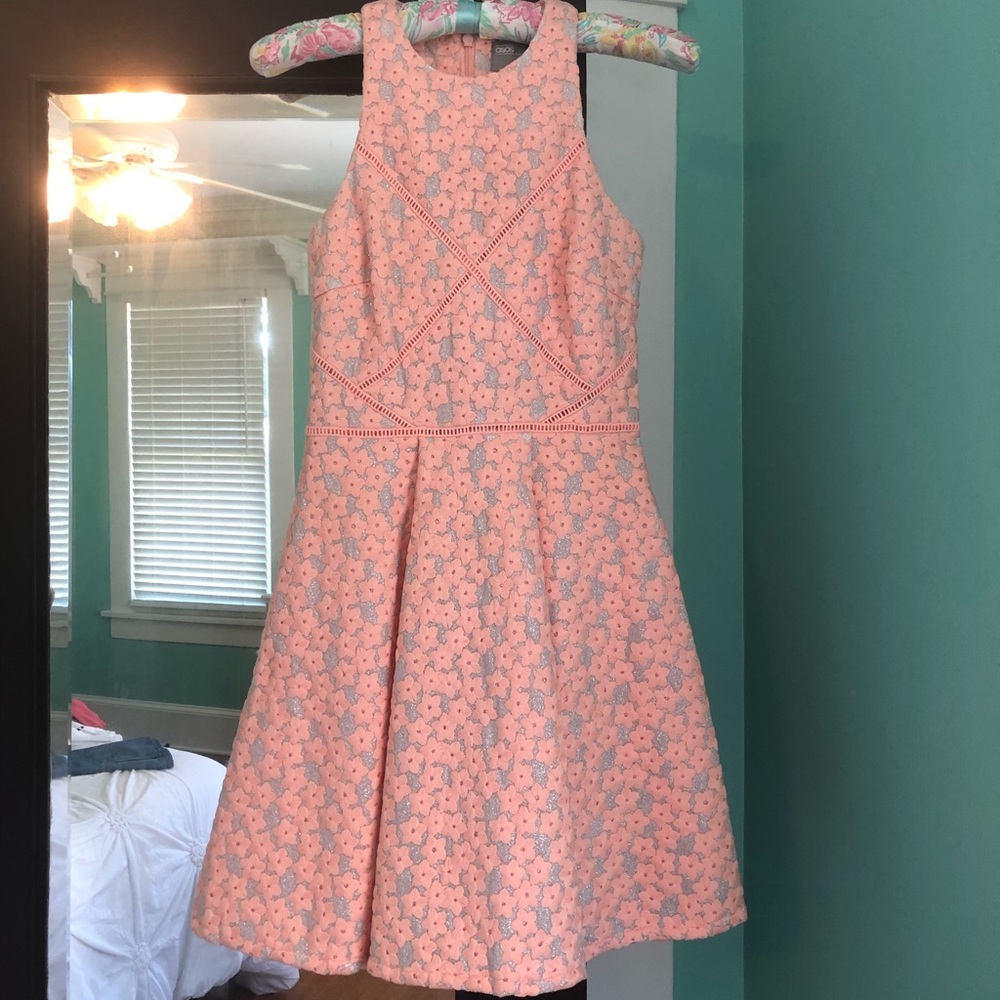 ASOS Floral Embroidered Dress
